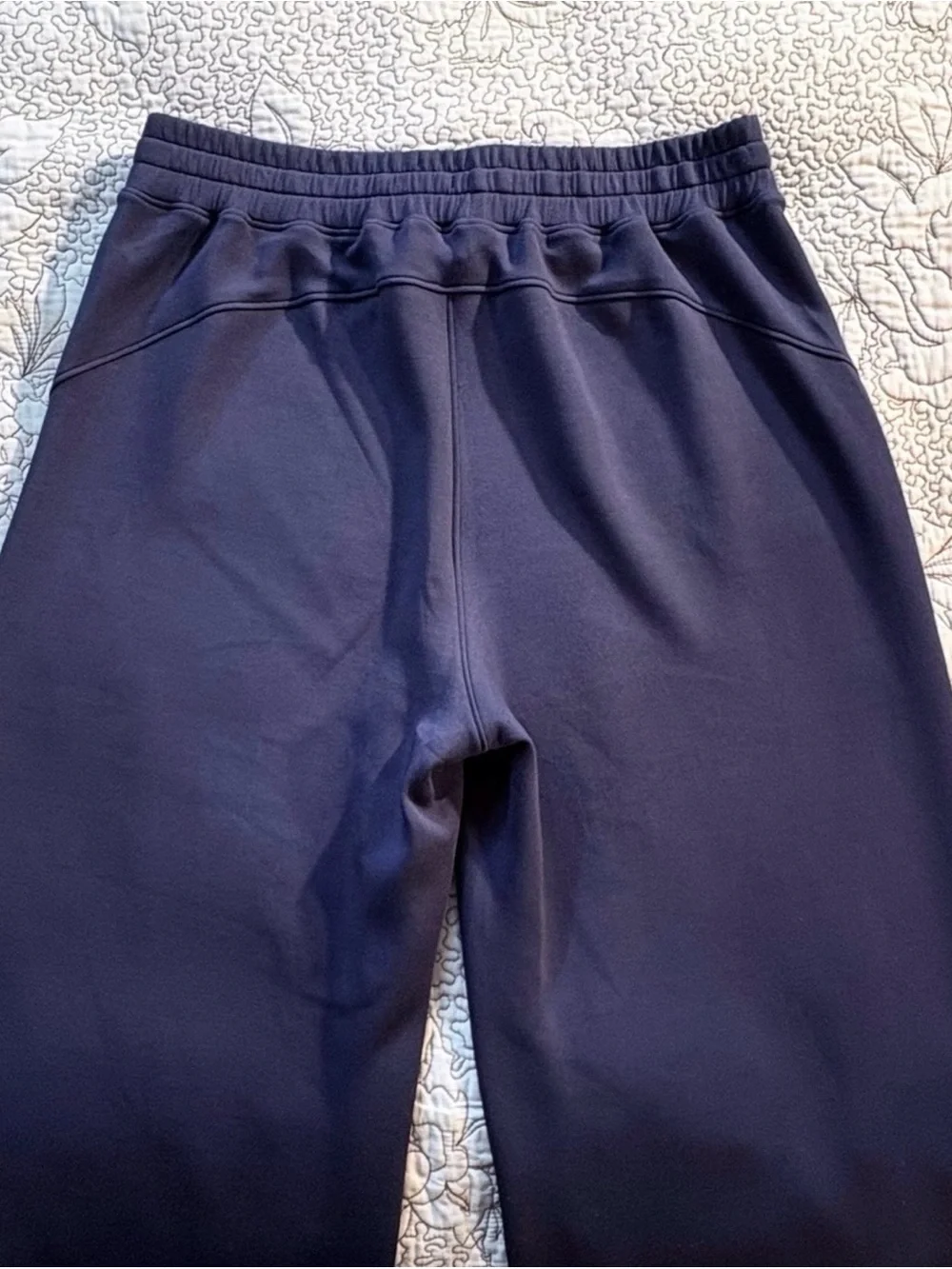 💥SPANX AirEssentials Wide Leg Pant Timeless Navy Soft Luxe Travel Lounge~XL🧡 - Picture 5 of 11